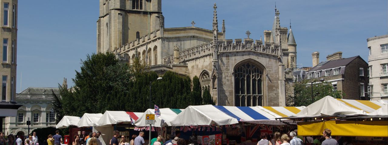 Cambridge Market Square | Cambridge | Angleterre | Royaume Uni