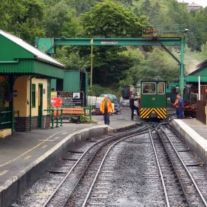 Llanberis Station - Caernarfon / Wales / Großbritannien