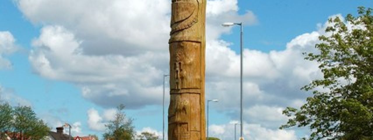 Muirkirk Totem Pole | Cumnock | Scotland | Reino Unido