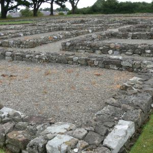 Caer Rufeinig Segontium / Segontium Roman Fort - Caernarfon / Wales / Großbritannien