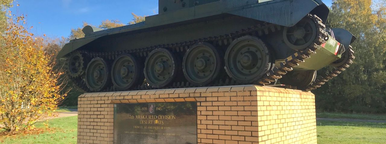 Desert Rats Memorial | Thetford | Angleterre | Royaume Uni
