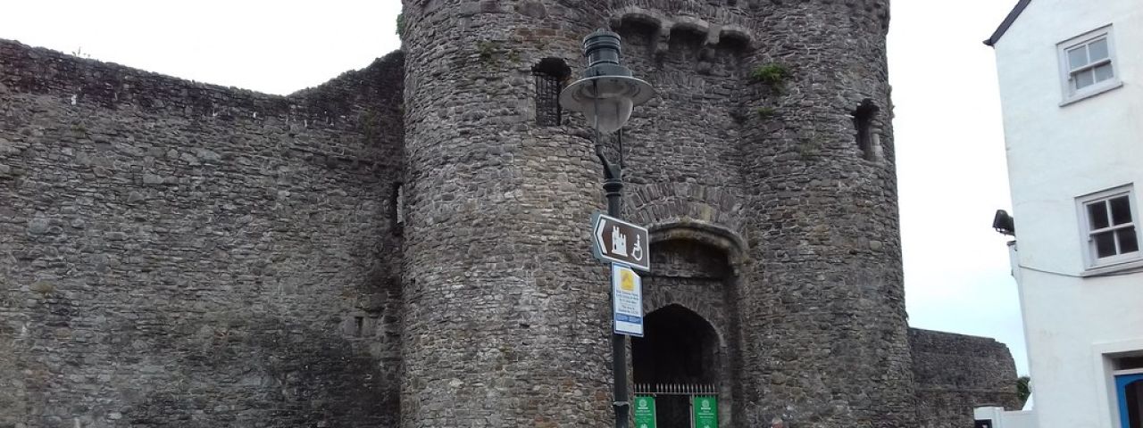 Carmarthen Castle | Carmarthen | Wales | Royaume Uni